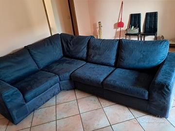 Divano 5 posti nero