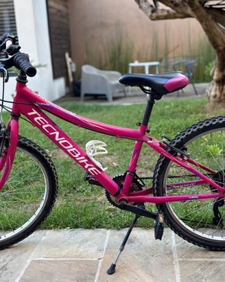 Bici Mountain Byke 24 MTBK Tecnobike