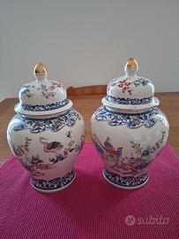 coppia vasi vintage coperchio di Francesco Guarino