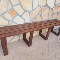 Panchina il legno