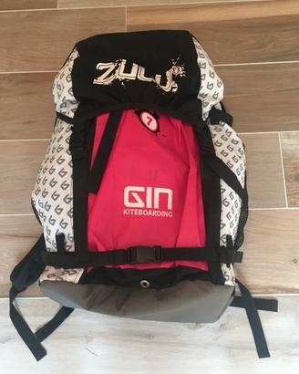 Ala kitesurf Gin Zulu 3 7m con barra