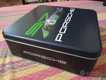 scatola box metallo Porsche 917 le mans martini