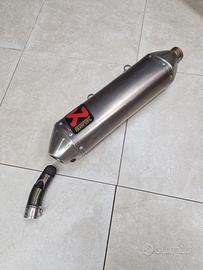 terminale Akrapovic  titanio  KTM exc 450 exc 500