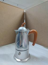 Caffettiera alluminio lucido 