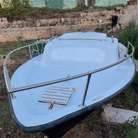 Barca 5,30 + motore HONDA 40Hp 4t