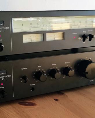 Amplificatore Sansui AU 217 e Tuner TU 217