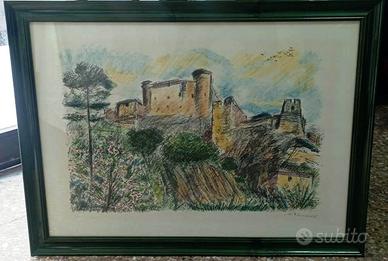 Litografia Michele Cascella