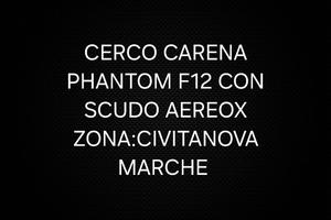 carena f12 con scudo aereox