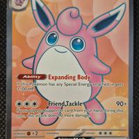 Wigglytuff ex 187/165 Pokémon carta 151