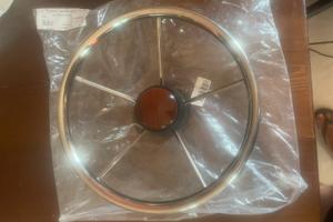 Volante nautico acciaio inox