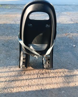 seggiolino bici con attacco rapido