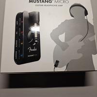Fender Mustang Micro chitarra Amplifier per Cuffie