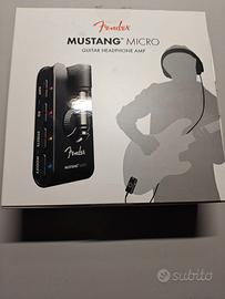 Fender Mustang Micro chitarra Amplifier per Cuffie