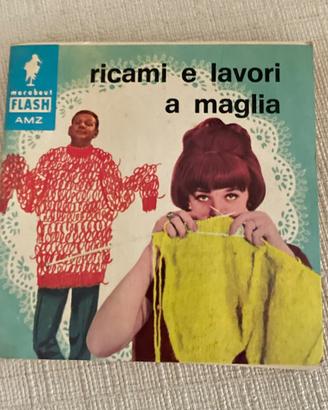 Volumetto anni '60 Ricami e lavori a maglia