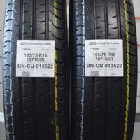 2 pneumatici mazzini 195/75 r16 105r cu13522