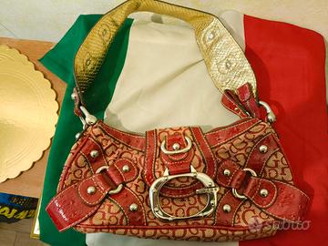 GUESS Borsa Vintage da Collezione - Rosso Piccola 