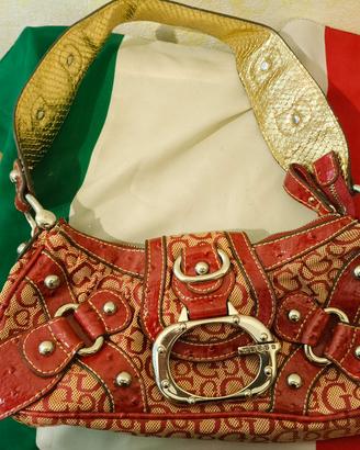GUESS Borsa Vintage da Collezione - Rosso Piccola 