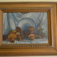 Coppia dipinti ad olio di Giuseppe Mozzoni