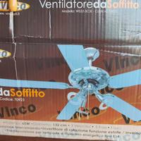 ventilatore a soffitto con luci 