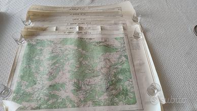 Sei Carte Geografiche Francesi