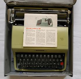 Macchina da Scrivere Olivetti Lettera 32