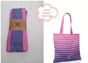 Borsa e telo mare