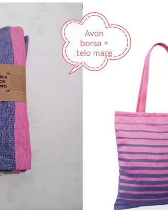 Borsa e telo mare