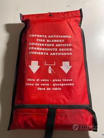 Coperta antifiamma ignifuga