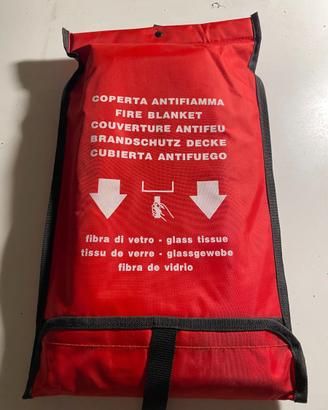 Coperta antifiamma ignifuga