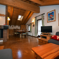 Mansarda nelle Dolomiti