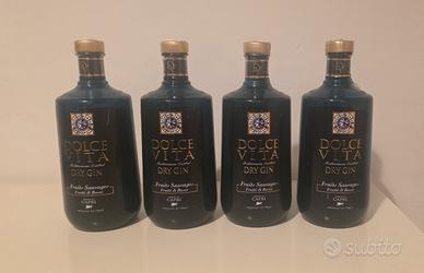 4 Bottiglie Gin DolceVita Frutti di Bosco