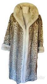 Pelliccia Ocelot baby visone palomino più borsa