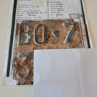 Targa Lambretta 150 Ld '56