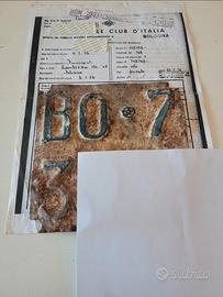 Targa Lambretta 150 Ld '56