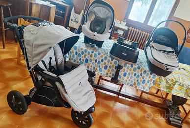 PASSEGGINO TRIO ACTIV3 CHICCO COME NUOVO 