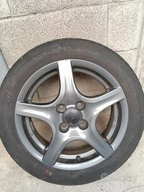 Cerchi+gomme Toyota Aygo