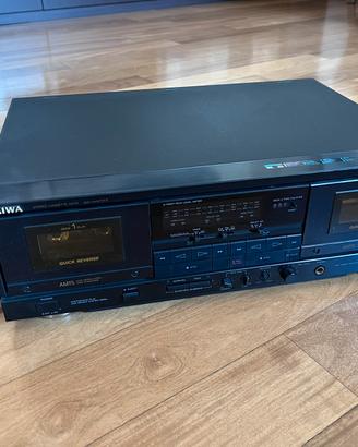Doppia piastra Aiwa AD-WX777 non funzionante