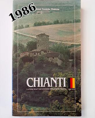 Guida Turistica "Chianti" Libro 1986 Retro Tedesco