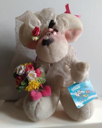 Peluche Diddl sposina vintage