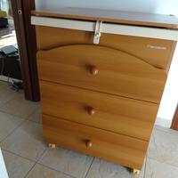 Cassettiera fasciatoio FOPPAPEDRETTI