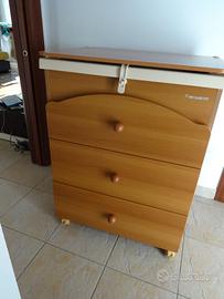 Cassettiera fasciatoio FOPPAPEDRETTI