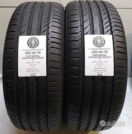 2 gomme 235 45 19 continental a45500