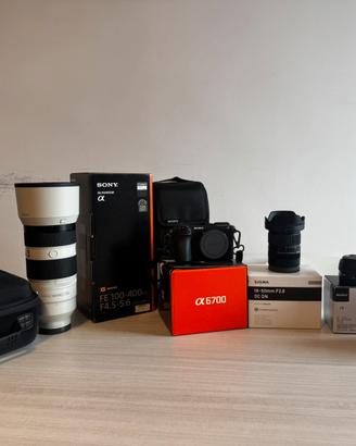Sony A6700 corredo