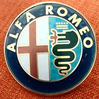 Stemma Alfa Romeo in metallo 