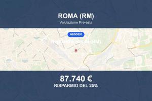 Immobile in asta di 41 m² a Roma
