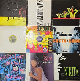 45 Vinili dance 90’a scelta ( prima parte )