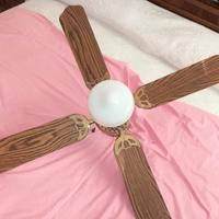 Ventilatore da Soffitto con Lampadario Incorporato