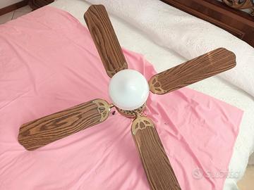 Ventilatore da Soffitto con Lampadario Incorporato