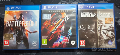 Bundle 3 giochi PS4/PS5