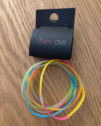 6 braccialetti dell’amicizia in silicone OVS